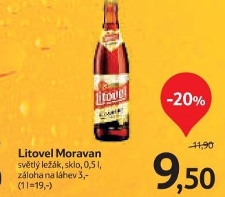 Pivo moravan litovel