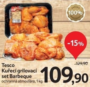 Set kureci grilovaci barbeque tesco