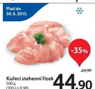 Rizky kureci stehenni mrazene