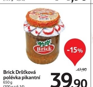 Polevka drstkova brick