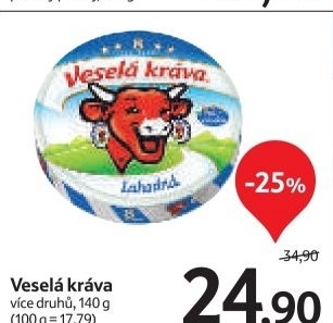 Syr taveny vesela krava