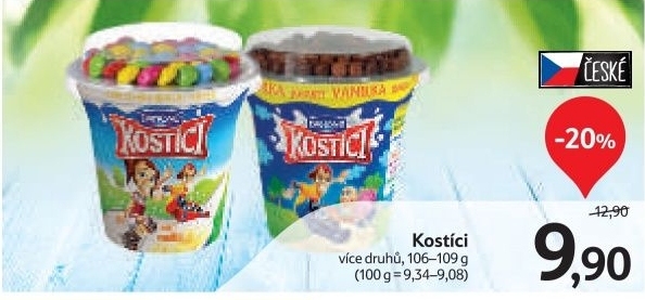 Dezert kostici danone