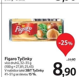 Cokotycinky figaro
