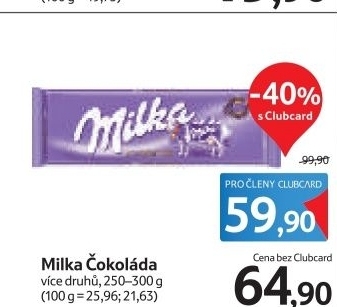 Cokolada milka