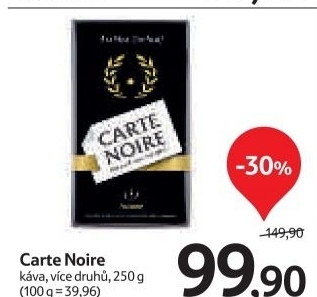 Kava mleta carte noire