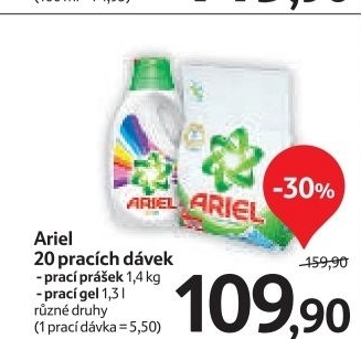 Praci prasek ariel