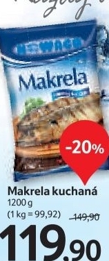 Makrela mrazena nowaco