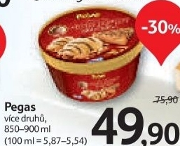 Zmrzlina ve vanicce pegas prima