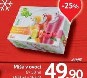 Nanuk v ovocne poleve misa