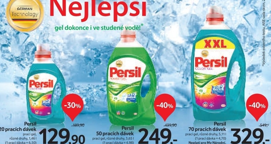 Praci gel persil