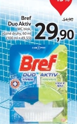 Wc blok bref duo aktiv