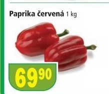 Paprika cervena