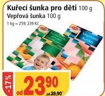 Sunka kureci pro deti nejvyssi jakosti le co