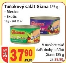 Salat s tunakem giana