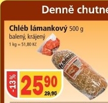 Chleb lamankovy fr odkolek delta
