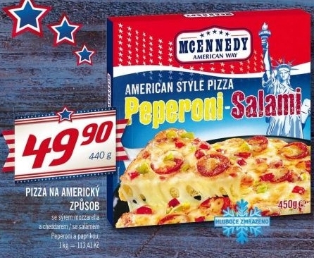 Pizza americka mcennedy