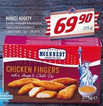 Nugetky kureci mcennedy