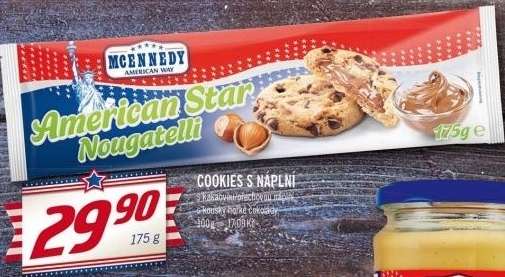 Susenky cookies s naplni mcennedy