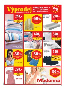 akční leták Globus 25.6.2015-1.7.2015