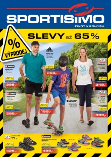 akční leták Sportisimo 25.6.2015-15.7.2015