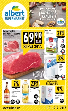 akční leták Albert 1.7.2015-7.7.2015