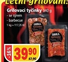 Tycinky grilovaci barbecue schneider