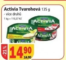Dezert tvarohovy activia danone