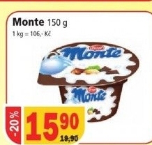 Dezert monte zott