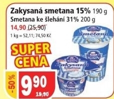 Smetana zakysana kremovita kunin 15