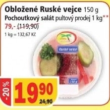 Vejce oblozene palma