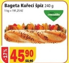 Bageta kureci spiz crocodille