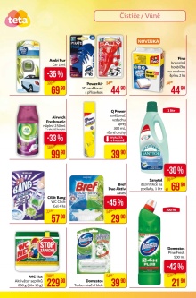 akční leták Teta drogerie 9.7.2015-18.7.2015