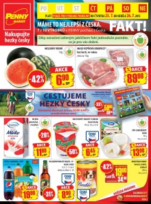 akční leták Penny Market 23.7.2015-26.7.2015