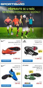 akční leták Sportisimo 20.7.2015-31.7.2015