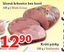Krkovicka uzena bez kosti made