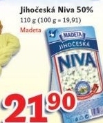 Syr niva jihoceska madeta