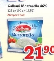 Syr mozzarella galbani