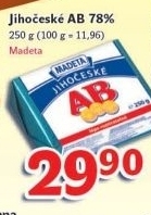 Maslo jihoceske ab madeta