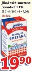 Smetana ke slehani trvanliva jihoceska madeta 31