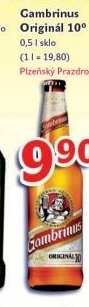 Pivo svetle vycepni original 10 gambrinus