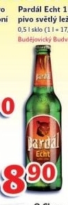 Pivo svetly lezak 11 echt pardal