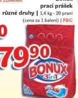Praci prasek bonux