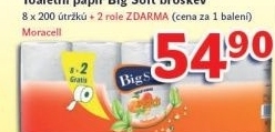 Toaletni papir 2vrstvy big soft