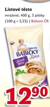 Testo listove dobroty babicky klary