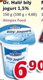 Jogurt bily dr halir