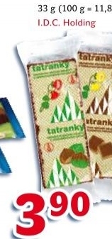 Oplatky tatranky sered