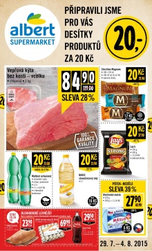 akční leták Albert 29.7.2015-4.8.2015