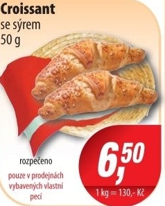 Croissant syrovy