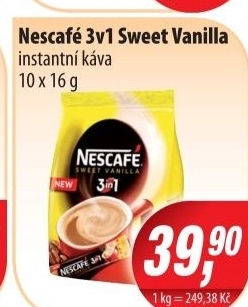 Kava instantni 3v1 vanilka nescafe
