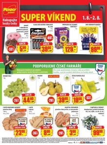 akční leták Penny Market 30.7.2015-5.8.2015